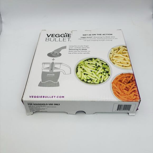 Magic Bullet Veggie Bullet VB-101 Shoestring Fry Blade VBR-U0206 ~ NEW, UNUSED - Picture 6 of 11